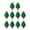L, variant on dianhelloya 10Pcs Manicure Decor Exquisite Paste Easily Beautiful Three-dimensional Eco-friendly DIY Resin Christmas Elements Nail Ornaments for Girl