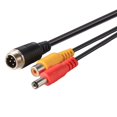 thumbnail image 5 of M12 4Pin Aviation Head to RCA Female DC Male Extension Cable Adapter A), 5 of 5