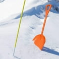 thumbnail image 3 of Ashman Online Plastic Snow Shovel Durable Multi-Purpose Snow Plastic Shovel. (2 Pack), 3 of 7