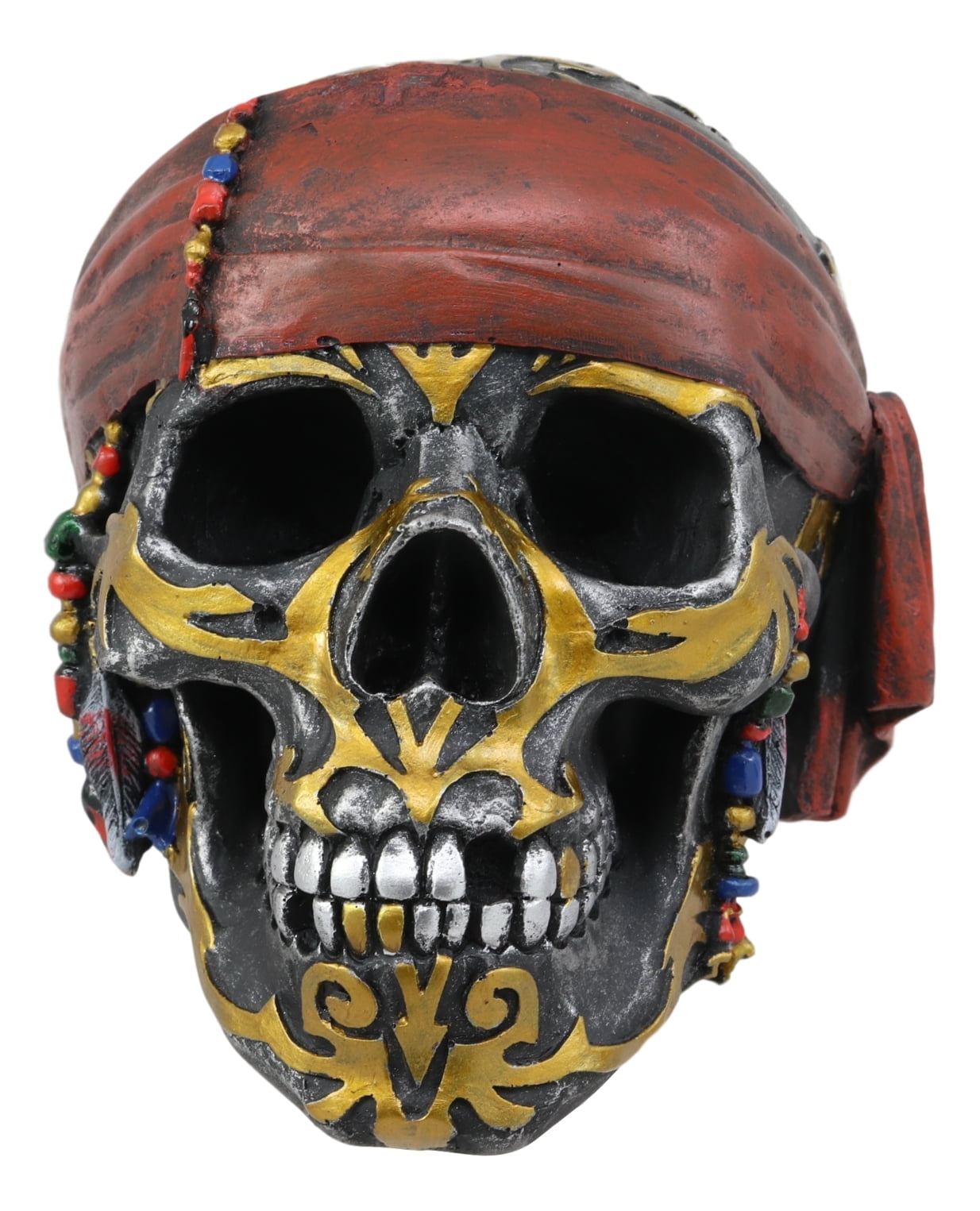 Ceiling Fan Blade FABRIC Cover SKULLS Halloween bone teen decor 5 decorative pcs