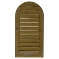 thumbnail image 2 of 12"W x 24"H x 1 1/4"P, Cathedral Gable Vent Louver, Functional, 2 of 12