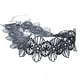 thumbnail image 1 of Cadena Collar de la Joyería de Moda Cera Gargantilla de Plata de Girasol de Color Negro, 1 of 4