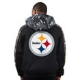 thumbnail image 2 of Men's Starter  Black Pittsburgh Steelers Thursday Night Gridiron Full-Zip Jacket, 2 of 2