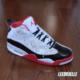 thumbnail image 1 of N I-K-E A i r-Jor-dan DUB ZERO 2022 WHITE RED BLACK 311046-160 MENS SIZE, 1 of 6