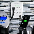 thumbnail image 3 of CyberPower P600WU Professional Surge-Protector Wall Tap with 2 USB Ports, 3 of 5