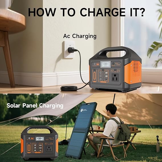 All Travel Energy 2000W Portable Power Station, 1680Wh LiFePO4 Battery, Solar Generator with AC/DC/USB/Type-C Output, Pure Sine Wave Inverter for Outdoor & Home Backup