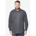 thumbnail image 3 of Boulder Creek By Kingsize Men's Big & Tall  Long Sleeve Denim And Twill Shirt, 3 of 6