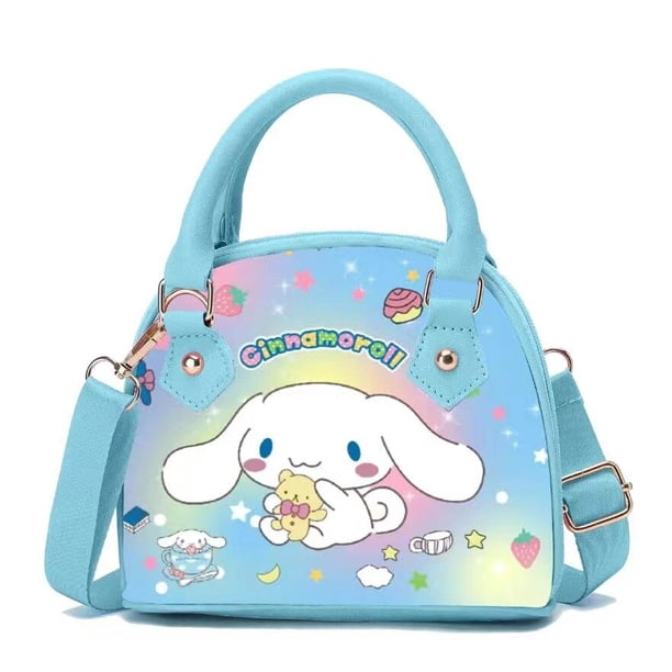 Sanrio-Bolsa de cosméticos de Pu con dibujos animados Kt Melody Kulomi, bolso de mensajero, bolso de hombro