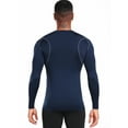 thumbnail image 4 of Cadmus 4 Pack Men's Workout Long Sleeve Shirts Compression Dry Fit Muscle Tops, 4 of 7