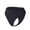 Black, variant on Women's Seamless Low Waist T Back Thong - Breathable Elastic T String Panties for Daily Wear