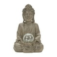thumbnail image 1 of Estatua de Buda decorativa con luz Strade Fareast Limited 17,5 cm x 10 cm x 28 cm, 1 of 8