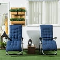 thumbnail image 2 of Outsunny Chaise Zéro Gravité Inclinable, Chaise Longue Pliante avec Coussin, 2 of 10