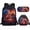 Wolf Abstract Fire, variant on Jeiento Wolf Backpack for Kids 6-8/8-10 with Lunch Box 3 in 1 Elementary School Bookbags for 1st Grade Boys and Lunchbox Set Back Pack Lunch Bag Pencil Case Primary Book Bags Back Pack Abstract Fire