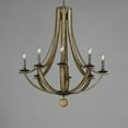 thumbnail image 3 of 20348DWAR Maxim Lighting Basque - 8 Light Chandelier-36 Inches Tall and 32 Inches Wide     -Traditional Installation, 3 of 5