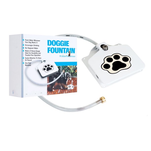 Convenient and Hygienic Dog Step On Water Dispenser Automatic Outdoor