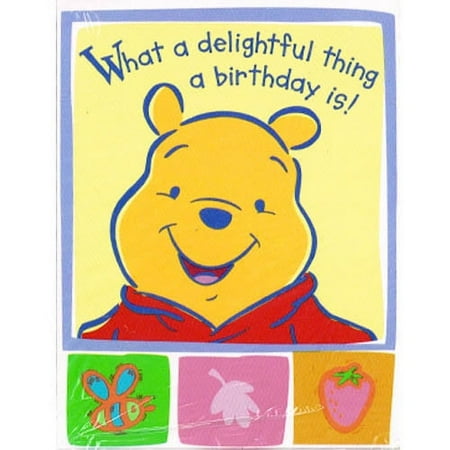 Winnie the Pooh 'Faces' Invitations w/ Env. (8ct)