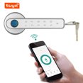thumbnail image 1 of Cerradura de puerta con huella dactilar compatible con Bluetooth Cerradura inteligente con carga USB para apartamento Barbie Nuevos Originales, 1 of 9