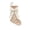 Beige, variant on FeiBiQiuBi 14 Inch Christmas Stockings Plush with Bow, Large Solid Color Christmas Hanging Stocking, Rustic Christmas Stockings Ornament for Xmas Holiday Fireplace Mantel Gift Filled