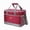 Red, variant on Large Insulated Lunch Bag, Insulated Cooler Bag, 15X10X9 In, Waterproof Fabric, Black Mesh Fabric, Travel Cooler for Car, Cooler for Beach, Portable Cooler Bag, 1 Pc, Gray