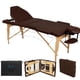 thumbnail image 1 of Cama de Masaje Onof  MB-001 Portatil SPA Profesional - Chocolate, 1 of 7