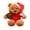 D, variant on 10'' Christmas Teddy Bear Plush Toy, Cute Stuffed Animal Doll