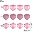 thumbnail image 3 of Eespoir Valentines Day Heart-Shaped Decorations, Romantic Hanging Ornaments, Valentines Day Home Party Decor, for Birthday, Wedding, Ceiling, Festive Atmosphere(24pc), 3 of 6