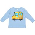 thumbnail image 3 of Inktastic Cute School Bus Boys or Girls Long Sleeve Toddler T-Shirt, 3 of 5