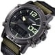 thumbnail image 2 of Reloj deportivo para hombre, relojes para hombre, reloj de nailon para hombre, reloj deportivo informal de cuarzo para hombre., 2 of 5
