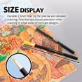 thumbnail image 2 of BAZIC Felt Washable Markers 20 Colors, Fine Line Coloring Marker, Non Toxic Art Supplies (20/Pack), 1-Pack, 2 of 7