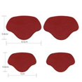 thumbnail image 1 of thinsony Semelles de Talon pour Réparation de Talon pour Hommes & Femmes Talons Hauts Rouges, 1 of 9