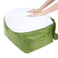 thumbnail image 4 of Unique Bargains 1 Pack Clothes Storage Bags Moving Bags Green 21.5*14*8in, 4 of 7