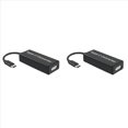 thumbnail image 1 of 2X 1/2 Adaptador Convertidor de Computadora Portátil 2 A Tipo C Adaptador de Carga PRO para para Notebook A USB-C 65w Carga 9V 20V, 1 of 4