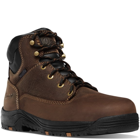 Danner Women's Caliper Waterproof Work Boot Aluminum Toe Brown 9.5 M US
