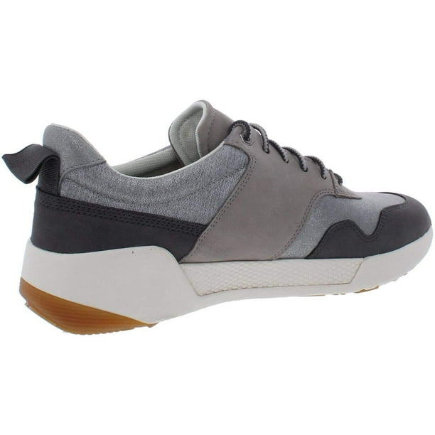 Timberland Womens Kiri Up Fabric Leather Retro Sneaker Medium