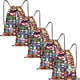 thumbnail image 1 of Bolsa Deportiva VentDepot GloFlagsLace 5 Piezas Capacidad 10 kg Estampado de Banderas, 1 of 1