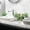 Green, variant on YOHAVEN Artificial Potted Plants 4 Pack 7" Mini Fake Greenery Small Faux Desk Plants For Bathroom Kitchen Office Shelf Living Room Tabletop Decor