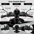 thumbnail image 4 of QeeKa 3-Wheel Mobility Scooter with 500 lb Limit, Black, 4 of 14