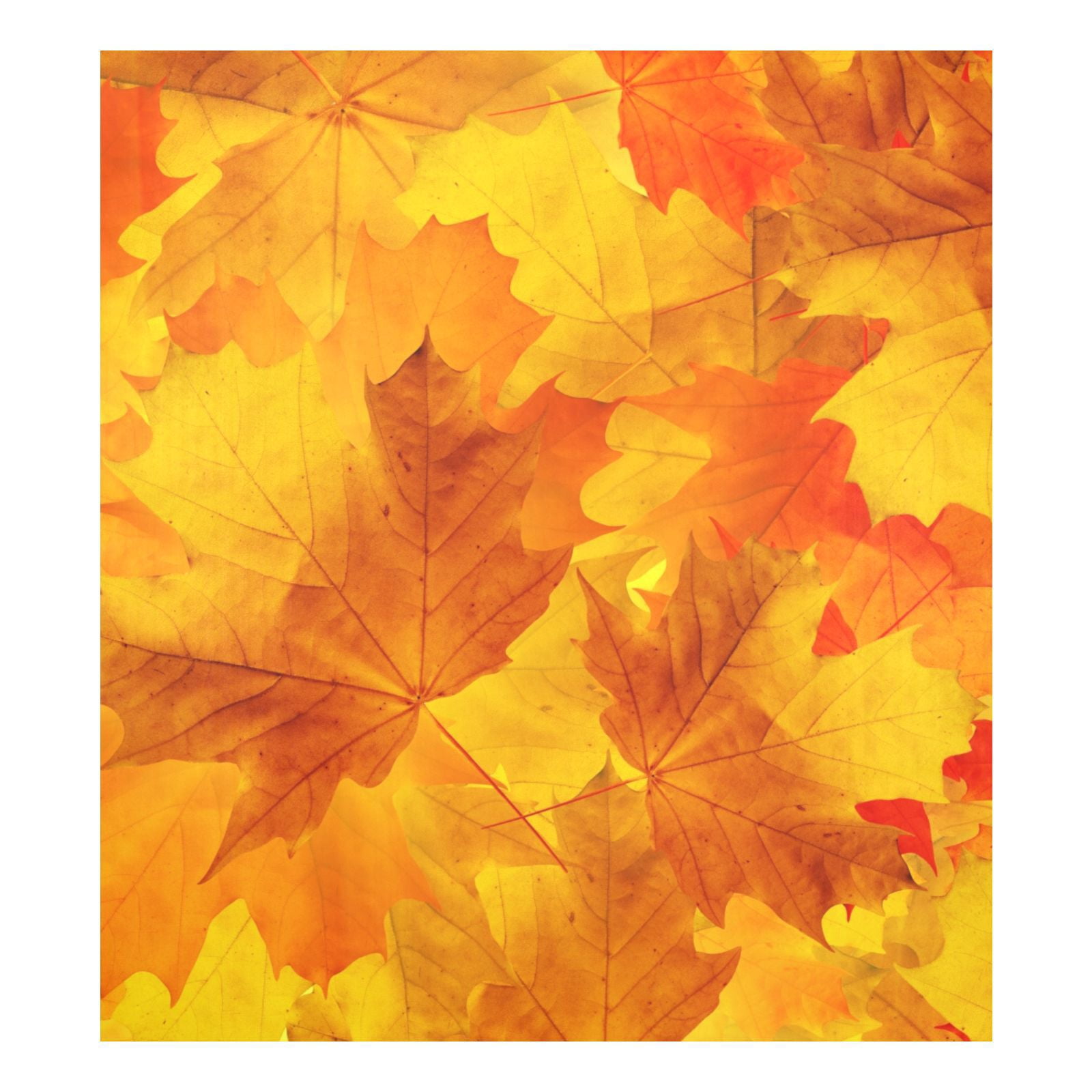 ALAZA Fall Leaves Dishwasher Magnetic Cover Autumn Refrigerator Magnet Sticker Kitchen Decal 23"x26"
