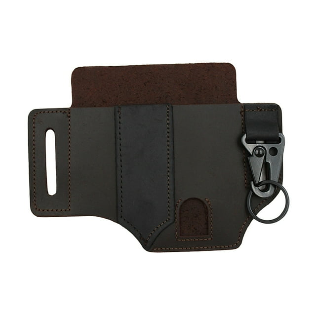 Holder Crafted From Cowhide Leather For Outdoor Activities And Gear Organization Pro Solution For Efficient Adventure