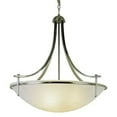 thumbnail image 1 of Bel Air Lighting 8177 BN Transitional Three Pendant Outdoor-Post-Lights, Pewter, Nickel, Silver, 1 of 1