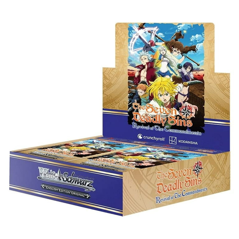 the seven deadly sins booster box NS-2M07 main image 1