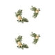 thumbnail image 1 of Yuarrent Letreros de boda de flores de imitación, buena textura, apariencia realista, exquisito umbral de puerta de pared hecho a mano, champán 2Conjunto, 1 of 6