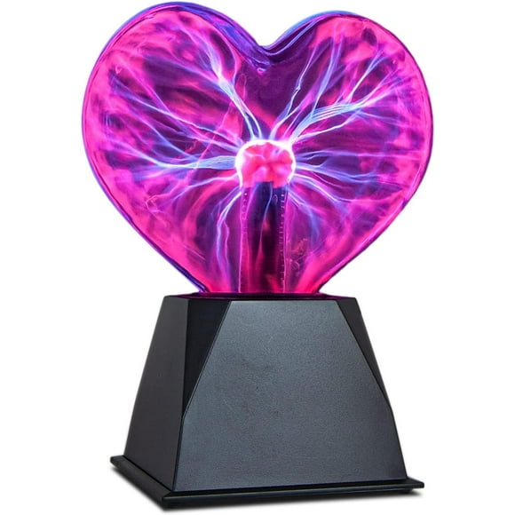 Tradeopia 8 Inch Purple Plasma Ball, Touch and Sound Sensitive, Novelty Lamp, Electric Plasma Ball, Magic Plasma Lamp, Lightning Plasma Ball, Plasma Ball for Decoration, Plasma Globe, Christmas Gift