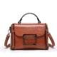 thumbnail image 2 of Bolso de mujer de moda de cuero encerado bolso cuadrado pequeño bolso bandolera de verano bolso retro para mujer, 2 of 6