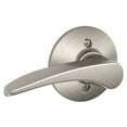 thumbnail image 2 of Schlage Lock Company Manhattan Lever Right Handed Non-Turning Lock, Satin Nickel (F170 MNH 619 RH), 2 of 5