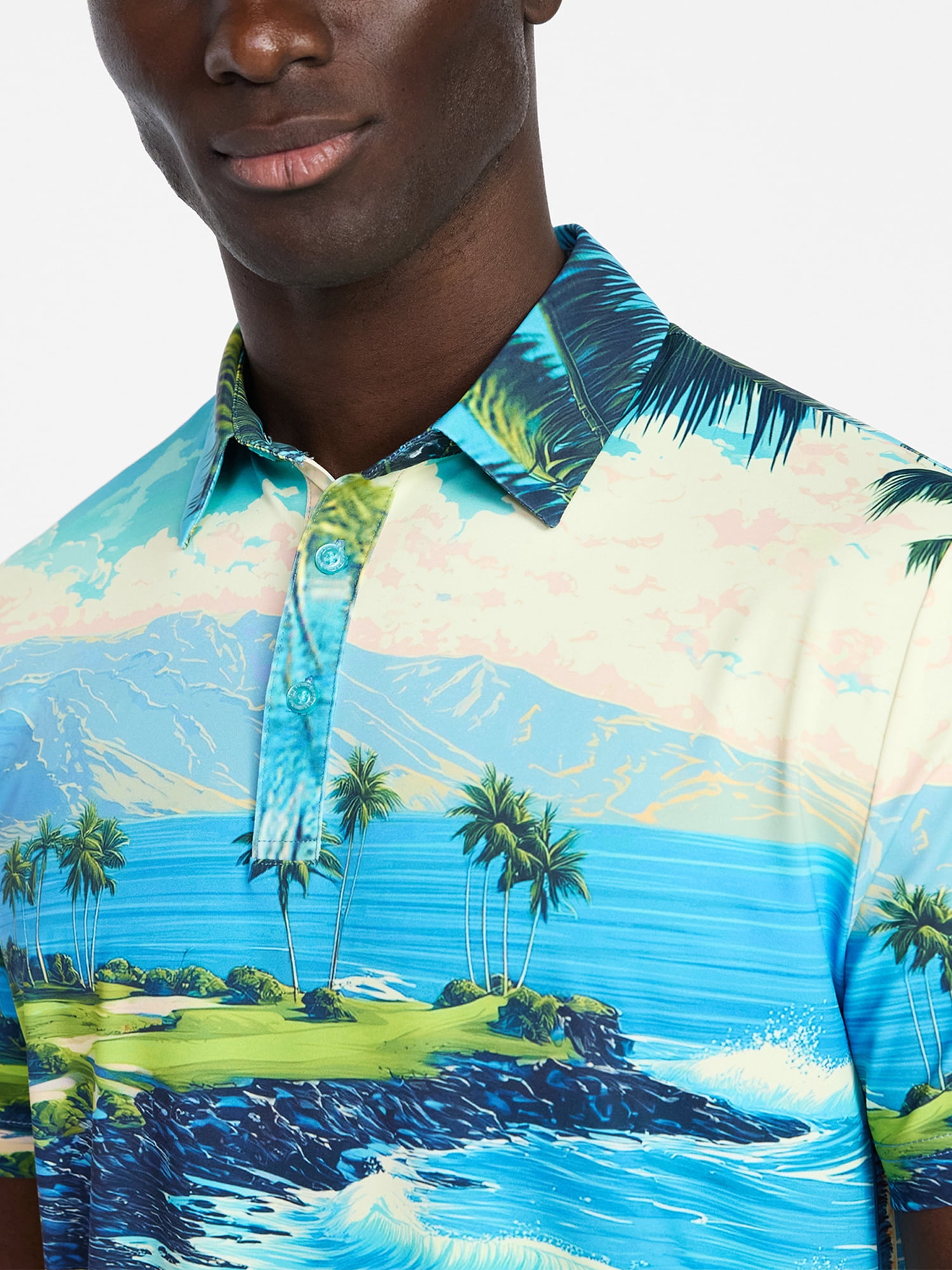 Birdie Bound Men's and Men's Big & Tall Novelty Golf Polos, Sizes XS-4XLT