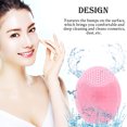 thumbnail image 3 of Linyer Face Scrubber Household Silicone Facial Cleaning Brush Personal Care Wash Pad Washing Tools Skin Scrubbers for Home Pink, 3 of 4