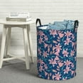 thumbnail image 6 of Bingfone Lilies Flowers Waterproof Foldable Laundry Hamper Bucket with Handles for Storage Bin,Clothes Hamper (Small ), 6 of 6