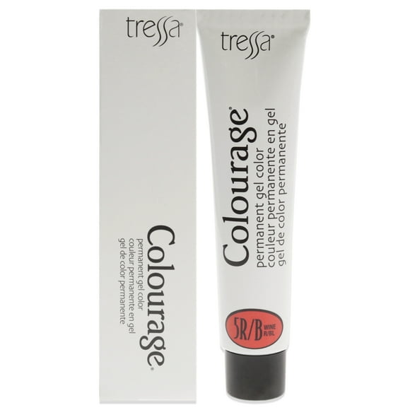 Tinte permanente en gel Colourage - 5RB Wine de Tressa para unisex - Tinte para cabello de 2 oz Tressa Color de pelo 2 oz