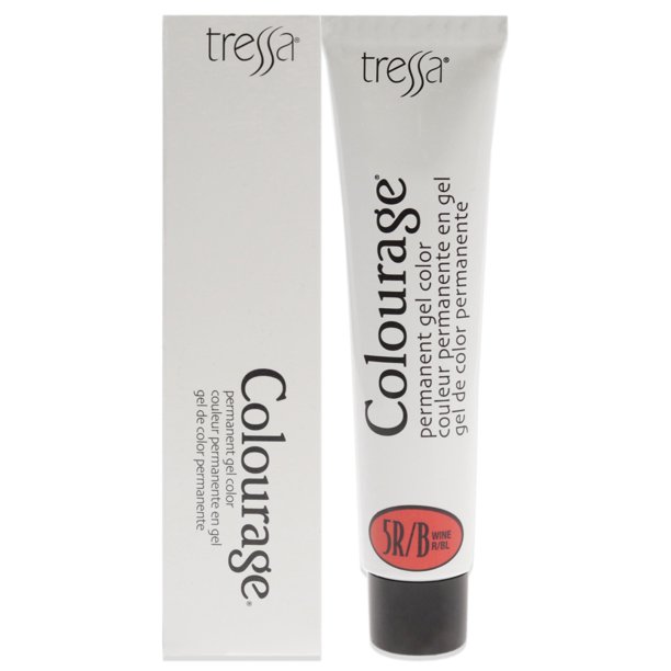 Tinte permanente en gel Colourage - 5RB Wine de Tressa para unisex - Tinte para cabello de 2 oz Tressa Color de pelo 2 oz